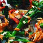 beautiful-broccoli-chicken-and-romesco