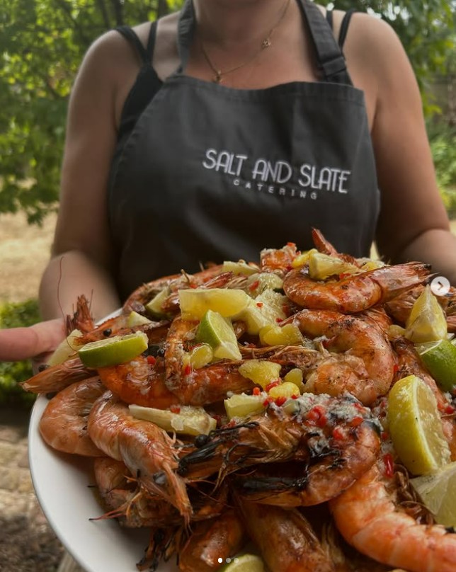 salt-and-slate-Party prawns